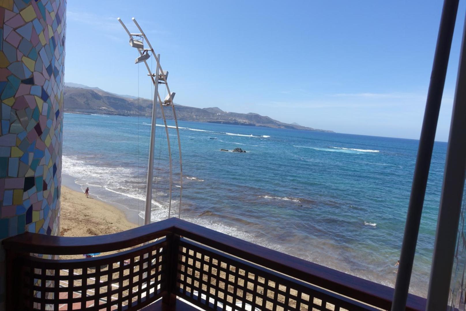 Estudio Luminoso, Primera Linea De Playa De Las Canteras Лас-Пальмас-де-Гран-Канария Экстерьер фото