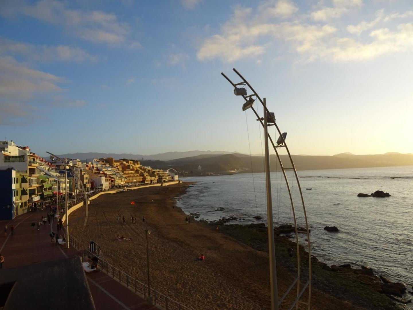 Estudio Luminoso, Primera Linea De Playa De Las Canteras Лас-Пальмас-де-Гран-Канария Экстерьер фото