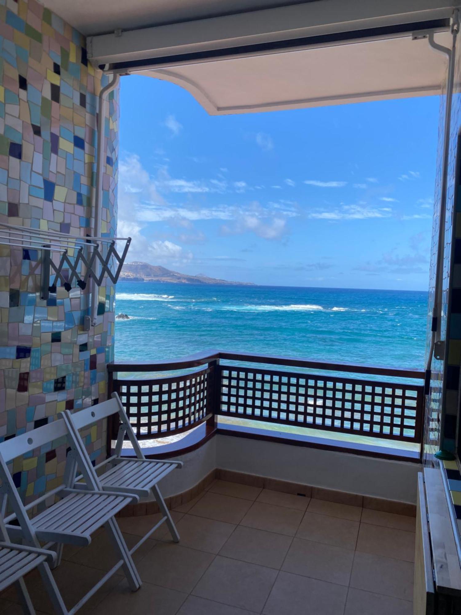 Estudio Luminoso, Primera Linea De Playa De Las Canteras Лас-Пальмас-де-Гран-Канария Экстерьер фото