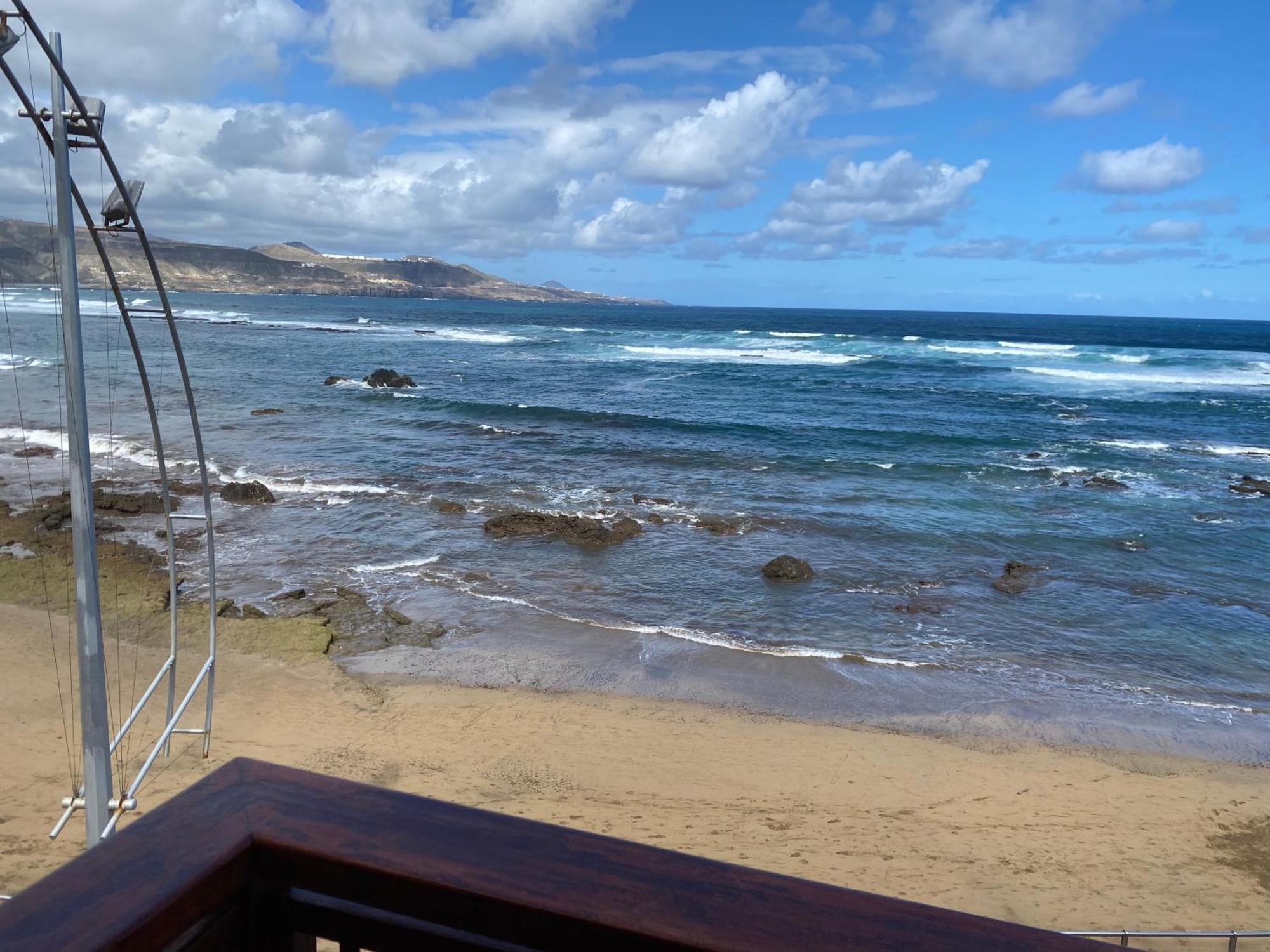 Estudio Luminoso, Primera Linea De Playa De Las Canteras Лас-Пальмас-де-Гран-Канария Экстерьер фото